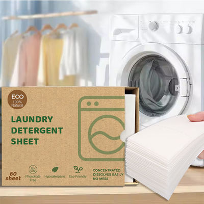 Хорошая цена Household Cleaning Washing Eco Friendly Laundry Strips Laundry Detergent Sheets онлайн
