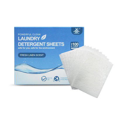 Хорошая цена Eco-Lavender & Ocean Fragrance Одноразовые твердые ферментные стиральные материалы онлайн