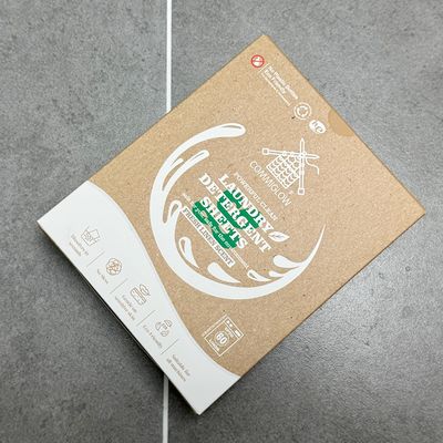 Экологически чистые твердые средства для стирки Концентрированные полоски Листы одноразовые чистящие таблетки