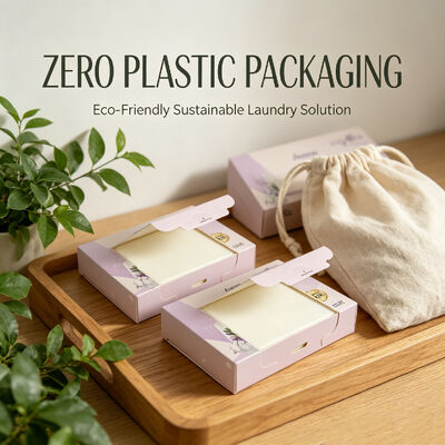 High Quality Laundry Detergent Sheets Remove Hard-to-Shift Stains Eco-Friendly Compact Design